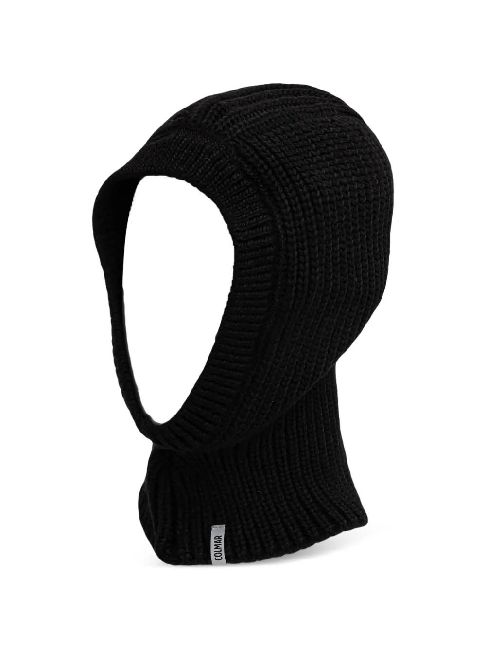 Colmar logo-detail ribbed balaclava - Nero