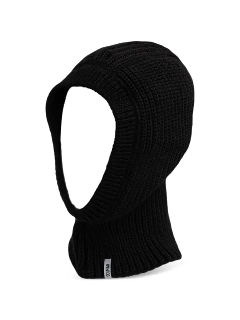 Colmar logo-detail ribbed balaclava