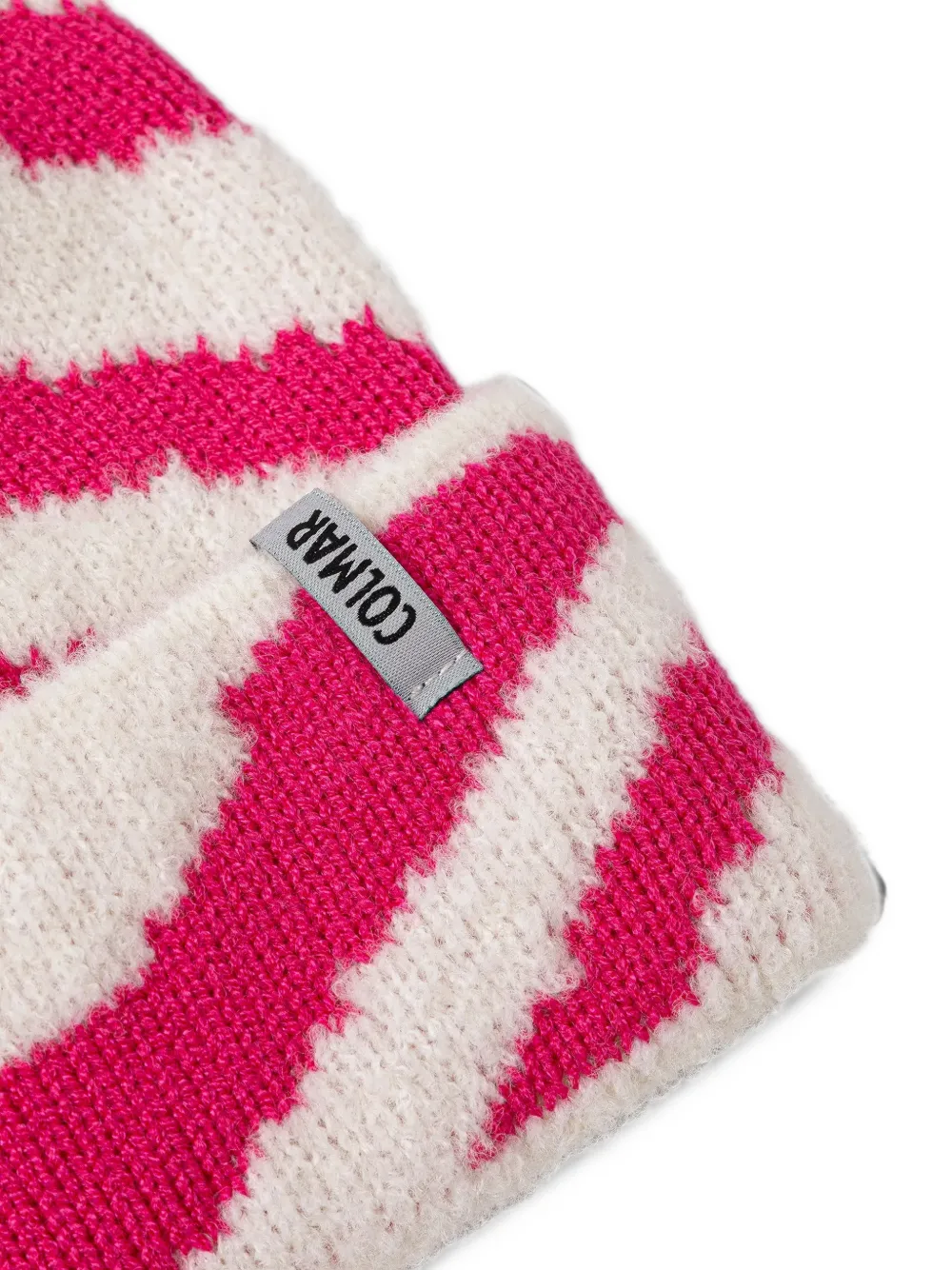 Colmar Kids Gebreide muts met zebra-print Roze