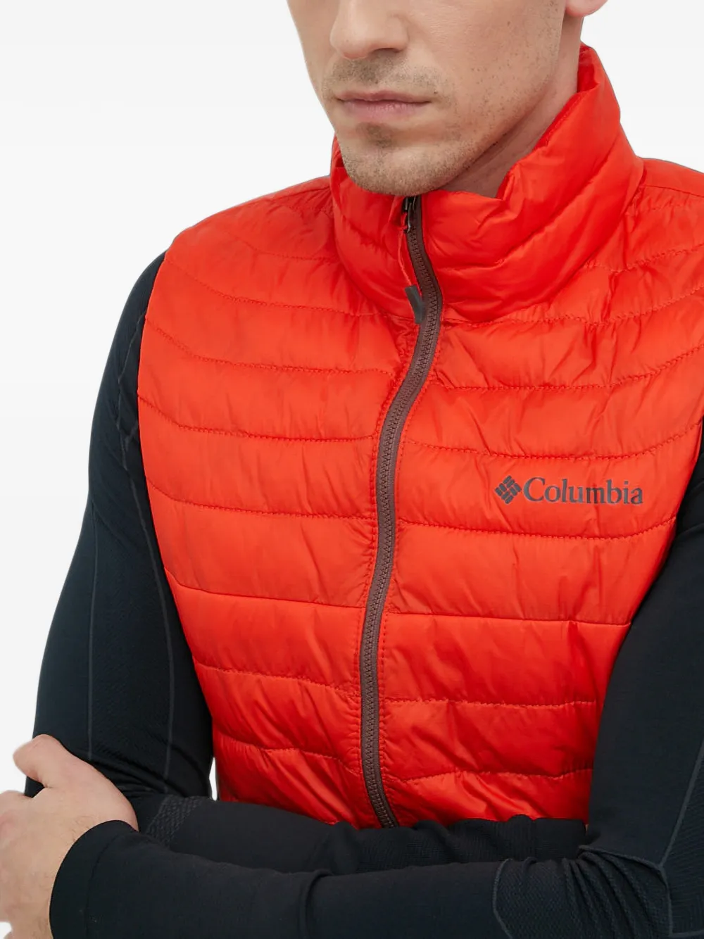 Columbia Gewatteerde bodywarmer Oranje