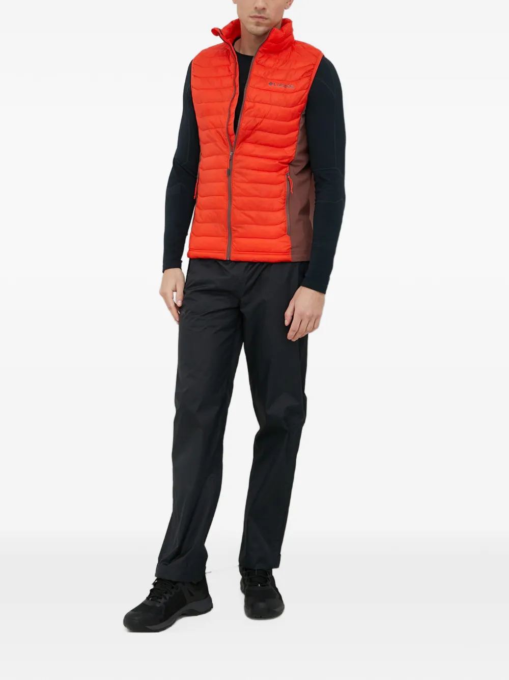 Columbia Gewatteerde bodywarmer Oranje