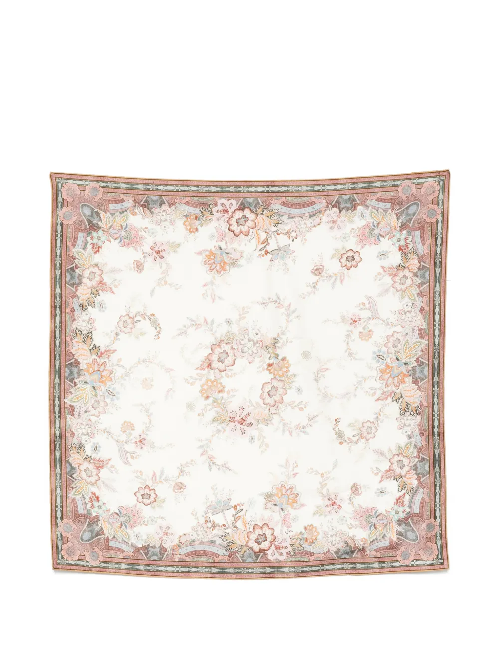 ZIMMERMANN paisley floral scarf - Toni neutri