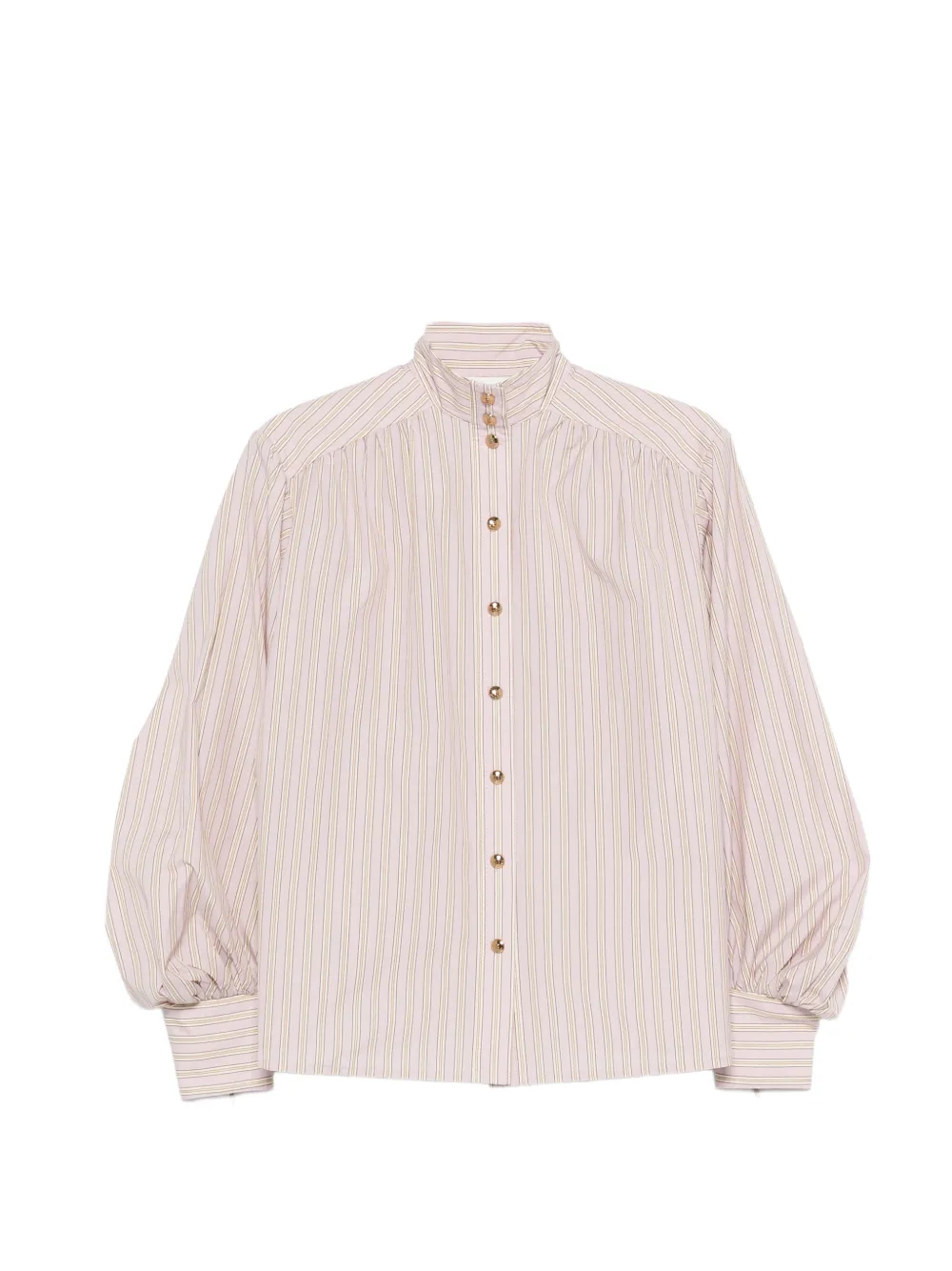 ZIMMERMANN striped buttoned blouse - Rosa
