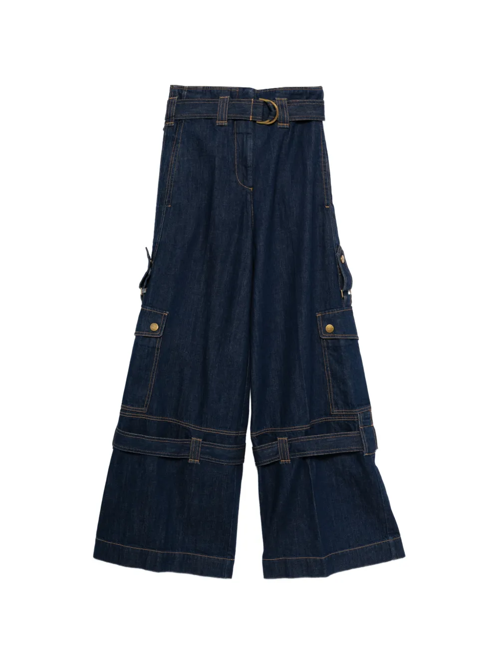 ZIMMERMANN Jeans mit Klappentaschen - Blau