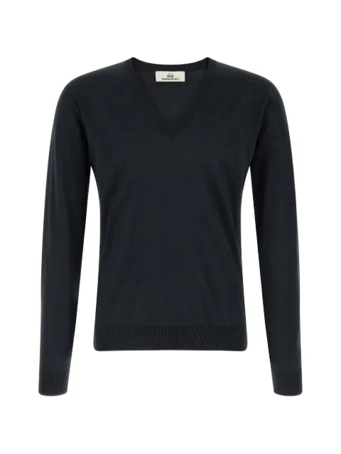 Riviera V-neck cuffed sweater