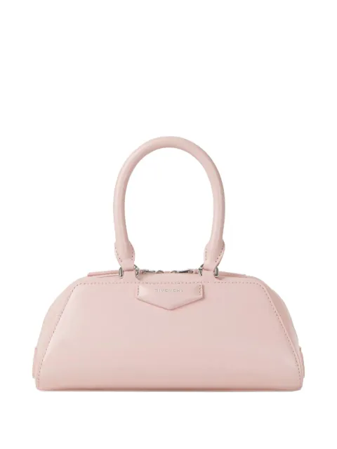 Givenchy top handle baby pink clutch bag