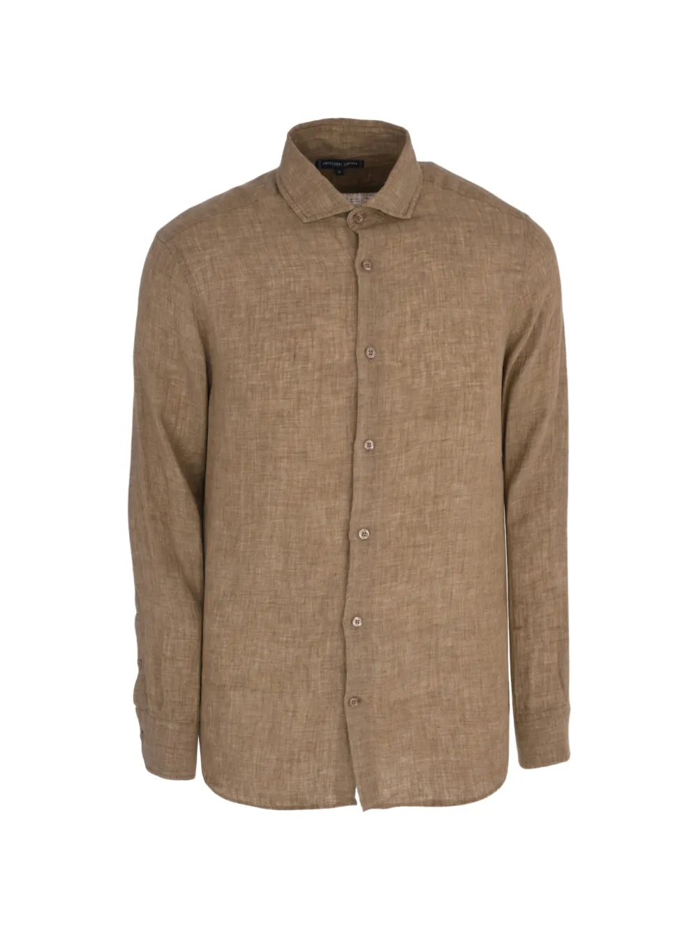 Frescobol Carioca Antonio linen shirt - Nude