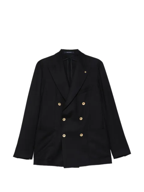 Tagliatore double-breasted pocket blazer