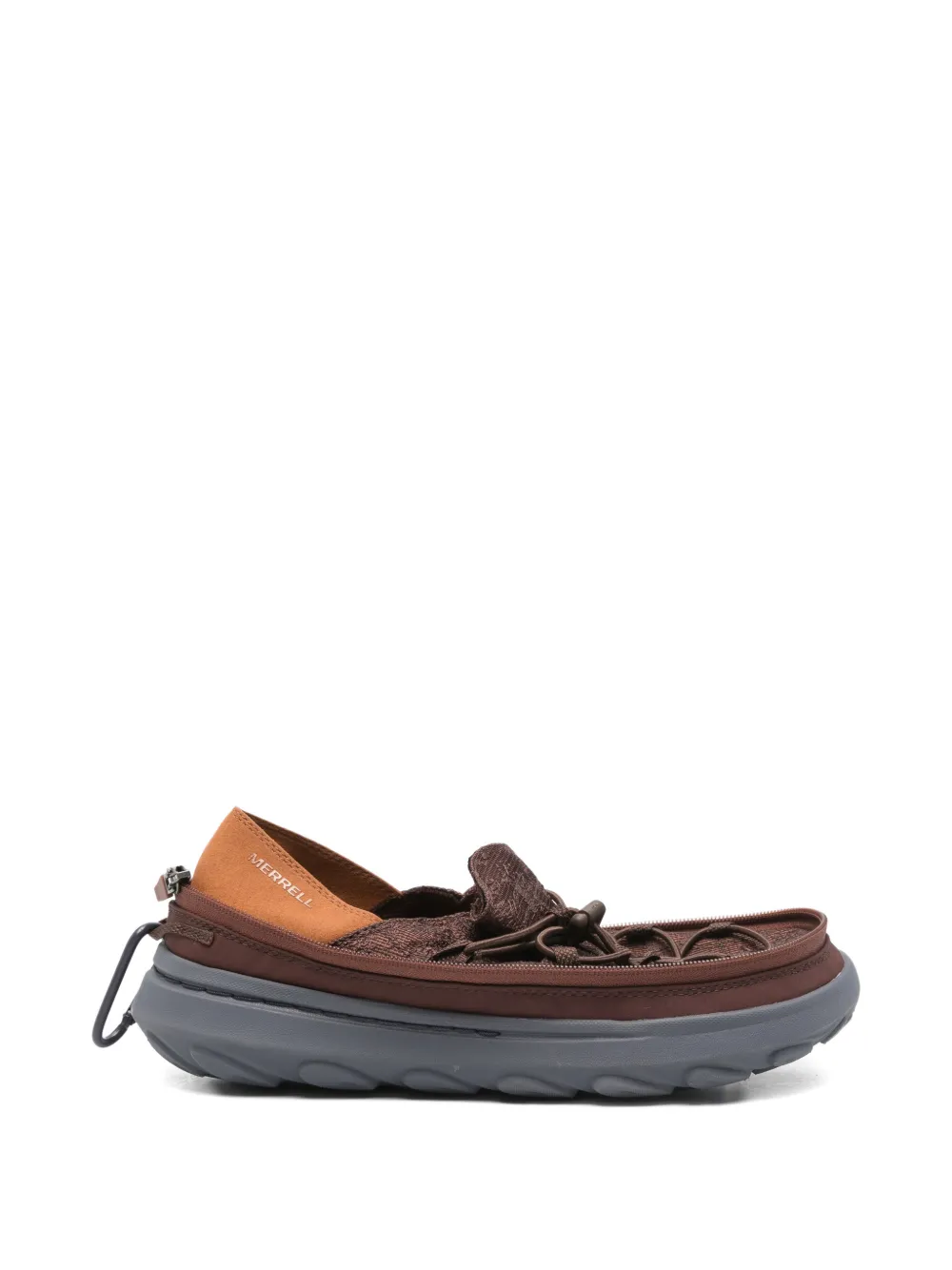 Merrell zip-trim toggle-fastening sneakers - Marrone