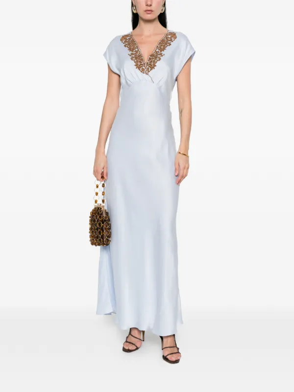 antik batik maxi dress Embroidered Maxi Dress Ary