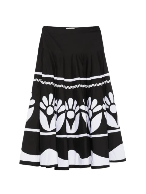 Antik Batik Cadix floral-print maxi skirt