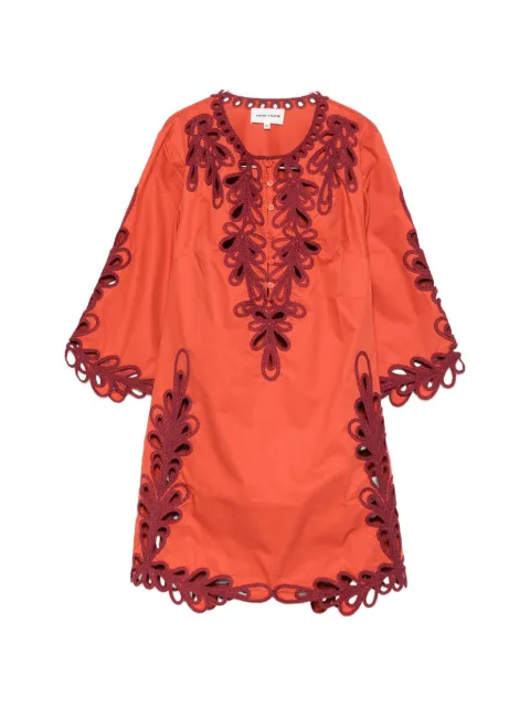 Antik Batik Deva cut-out mini dress