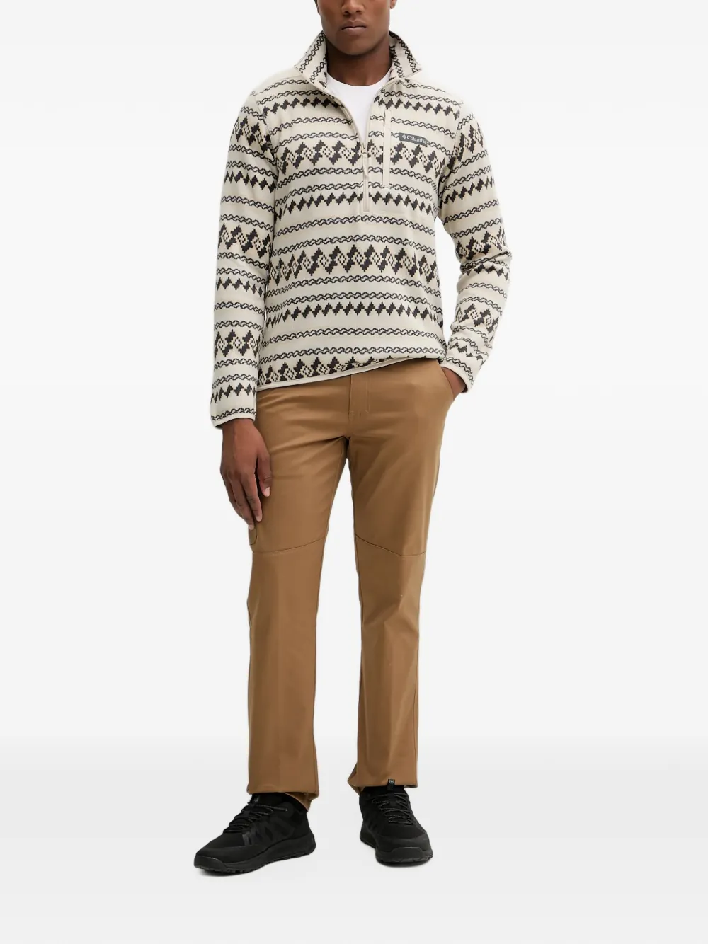 Columbia Sweater Weather™ III trui met halve rits Wit