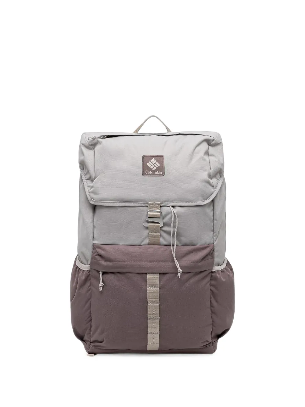 Columbia trail Traveler 21L logo-patch panelled backpack - Grigio