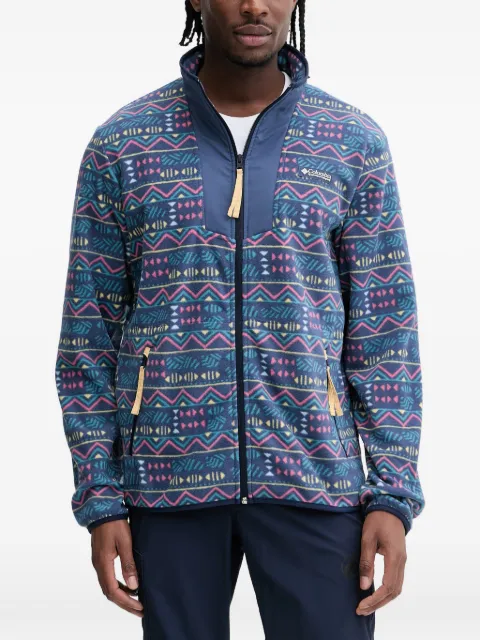 Columbia Sequoia Grove™ geometric-print zip-up jacket