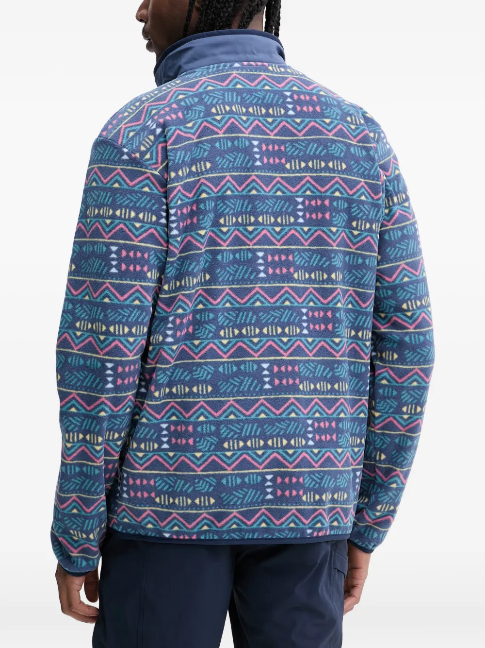 Columbia Sequoia Grove™ jack met geometrische print en rits Blauw