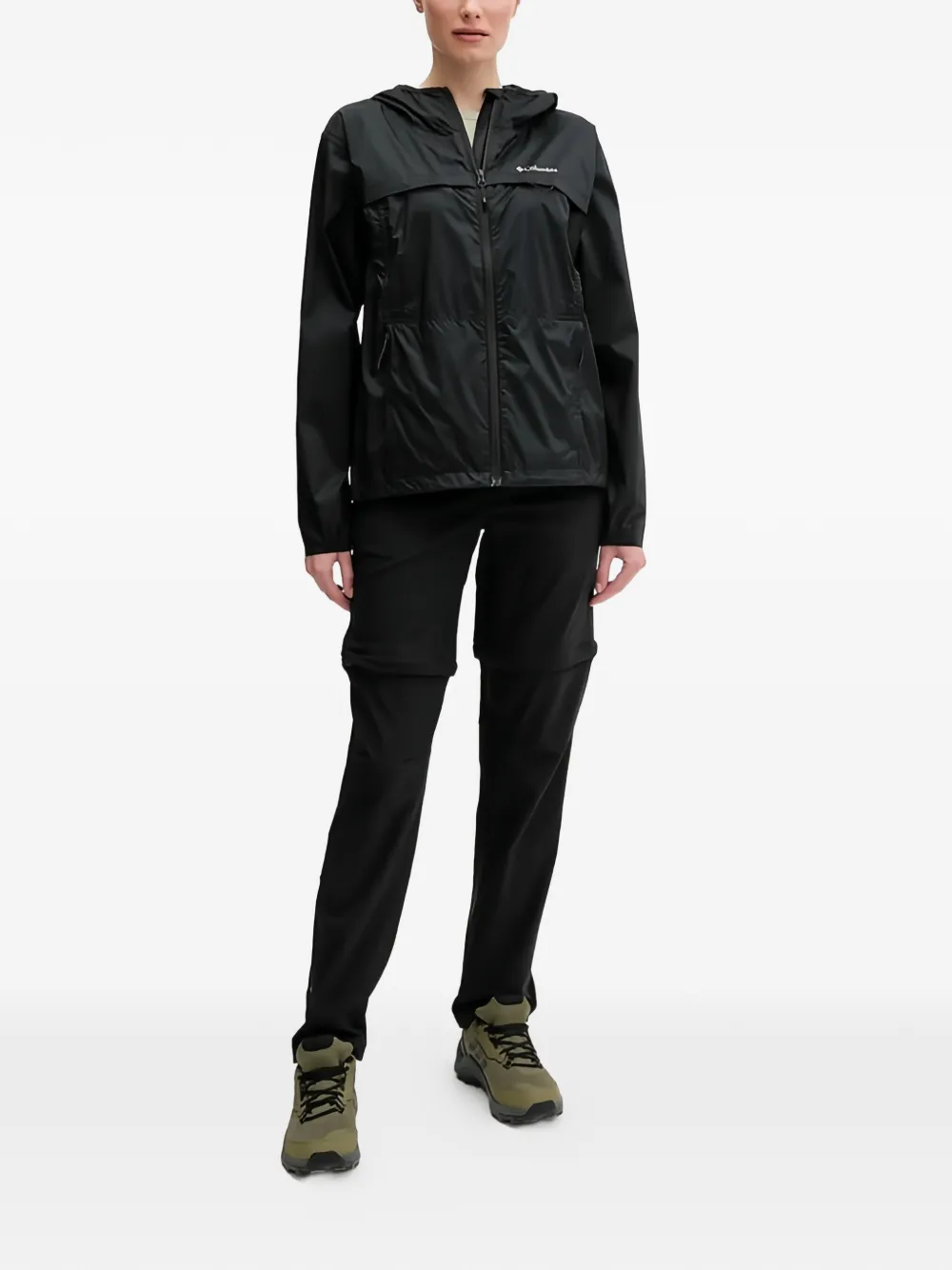 Columbia convertible zipped trousers - Nero