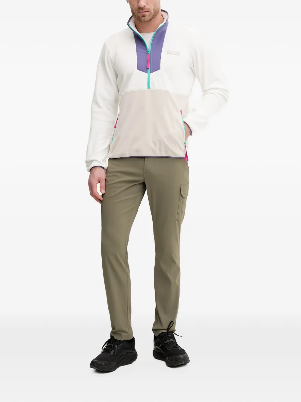 Columbia Sequoia Grove™ fleece trui met vlakken Wit