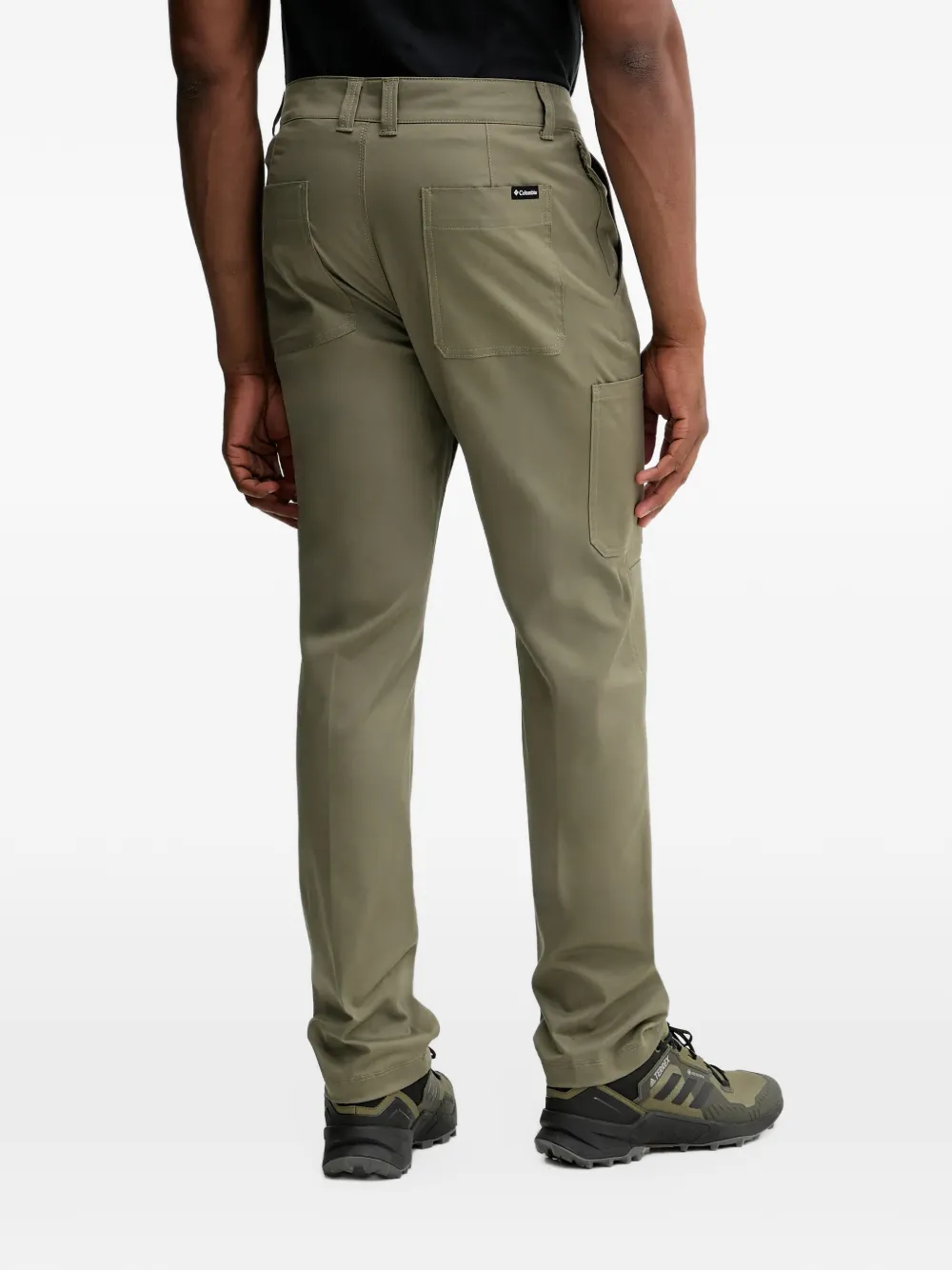 Columbia Pitchstone™ broek met rechte pijpen en logo-patch Groen