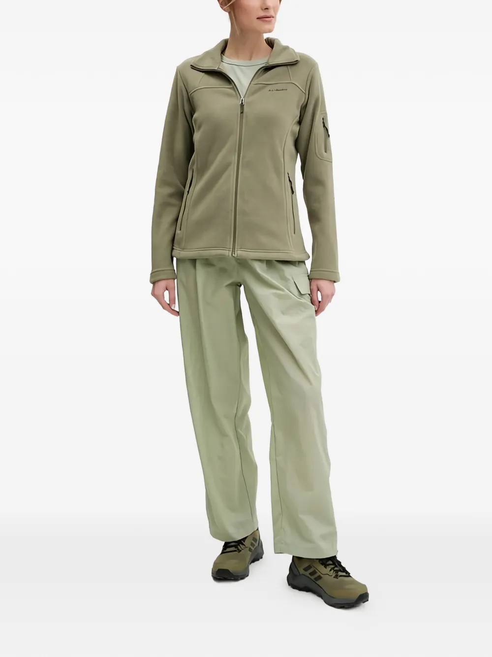 Columbia cargo zip trousers - Verde