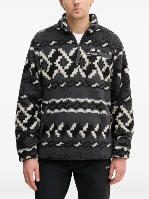 Columbia Rugged Ridge patterned zipped sweater