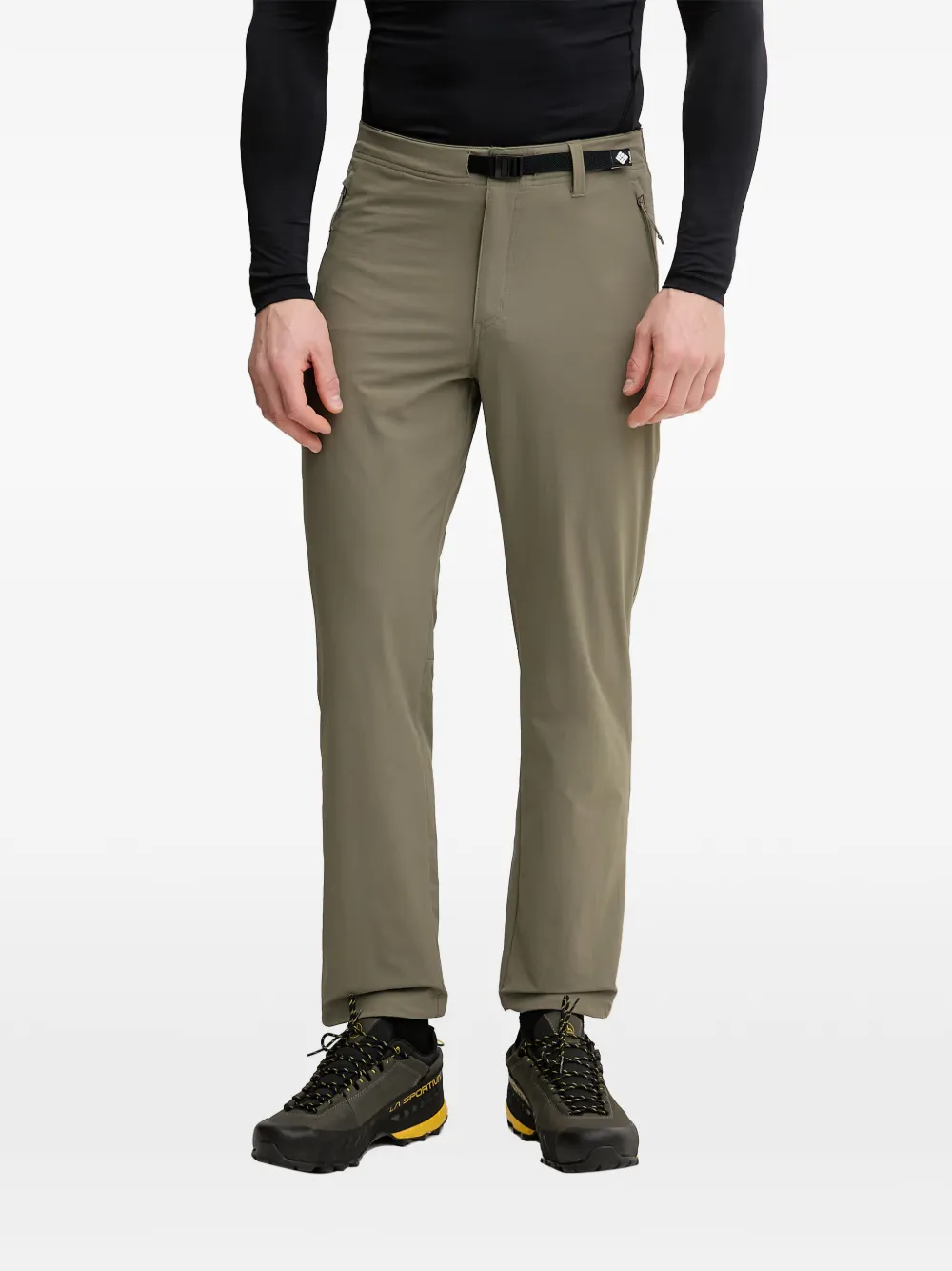 Columbia straight-leg trousers - Grün