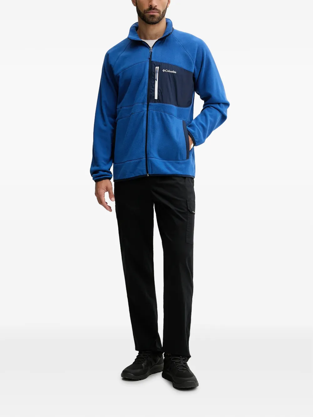 Columbia Fast Trek™ logo-embroidered jacket Blauw