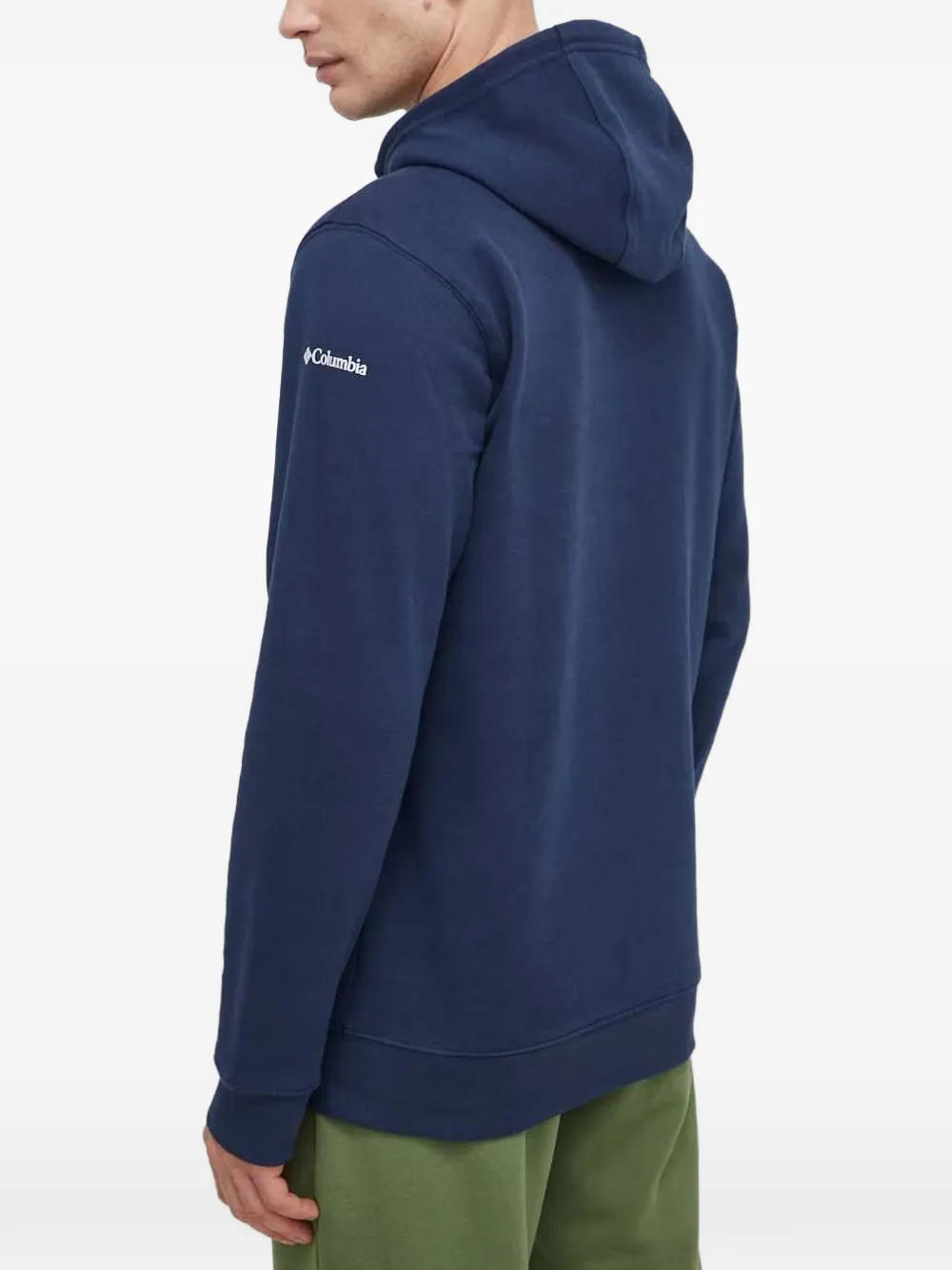 Columbia logo hoodie Blauw