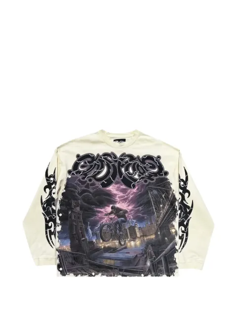 GODSPEED graphic-print long-sleeved T-shirt