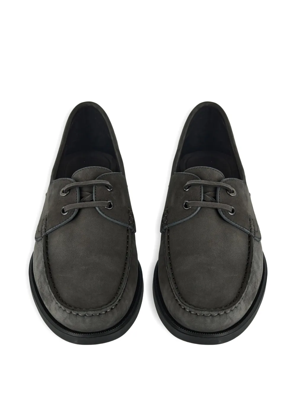 City lace-up boat shoes