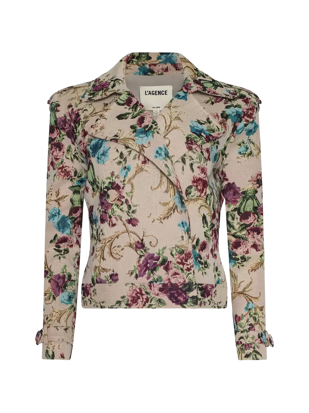 L'Agence Xoey cropped trench jacket - Toni neutri