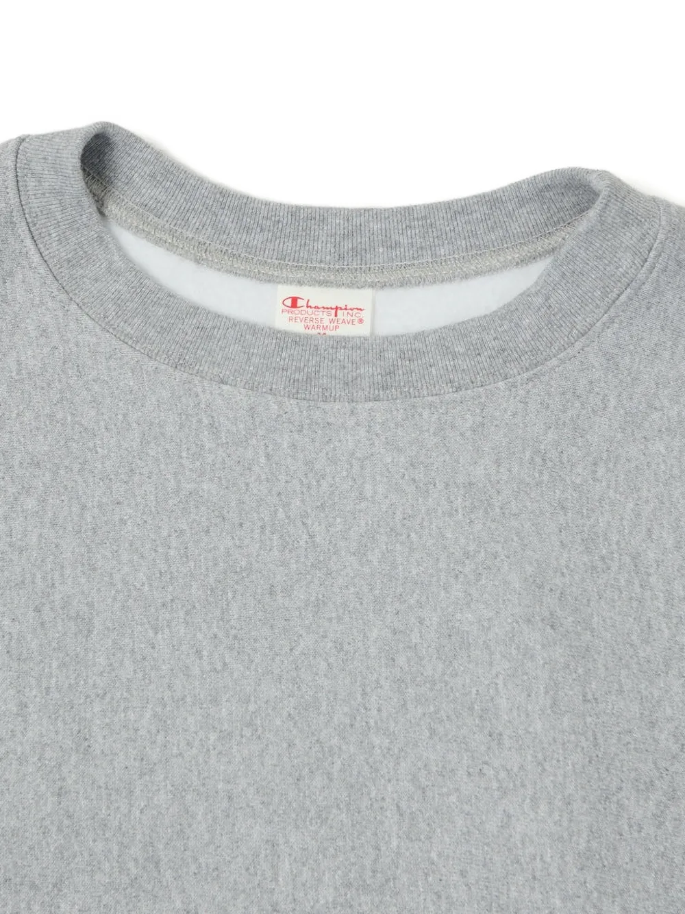  Champion Embroidered-logo Crew-neck Sweater - Grey 