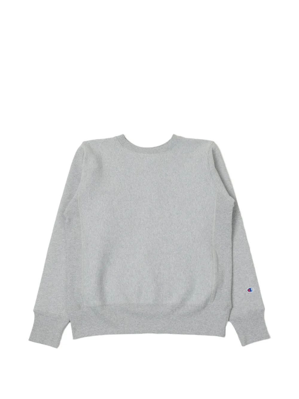 Champion embroidered-logo crew-neck sweater - Grigio