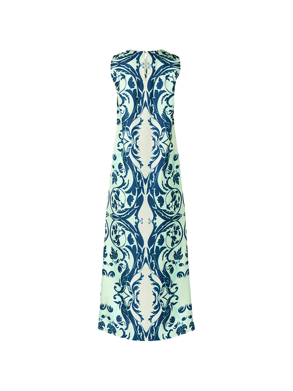  F.r.s For Restless Sleepers Floral-pattern Midi Dress - Blue 