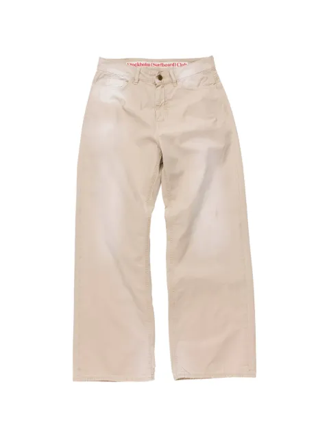 Stockholm Surfboard Club wide-leg trousers