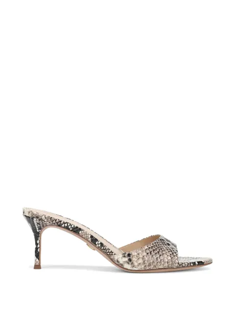 Veronica Beard snake print sandals