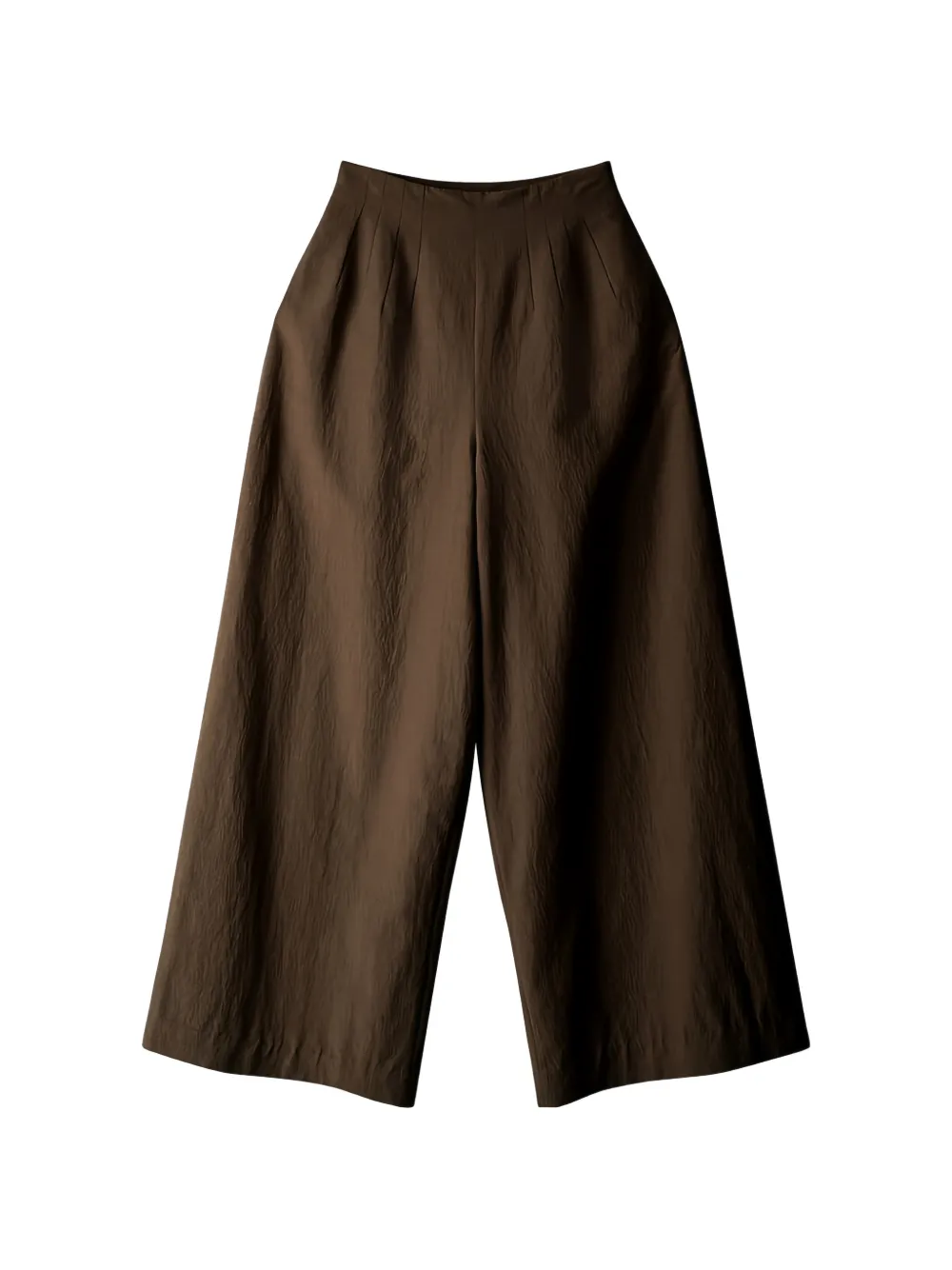STAUD Magpie pleated trousers - Marrone