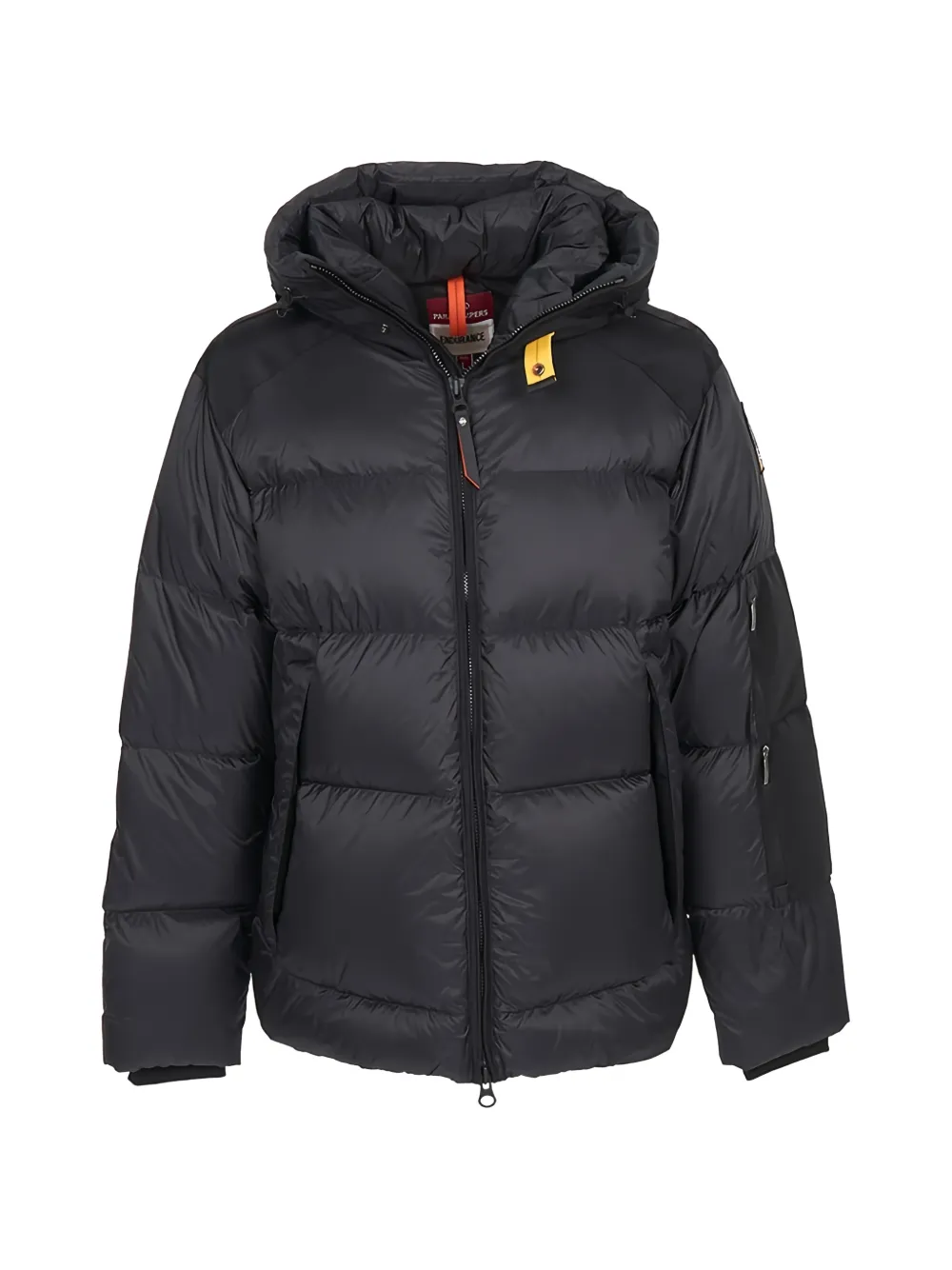  Parajumpers Hooded Puffer Jacket - Black 