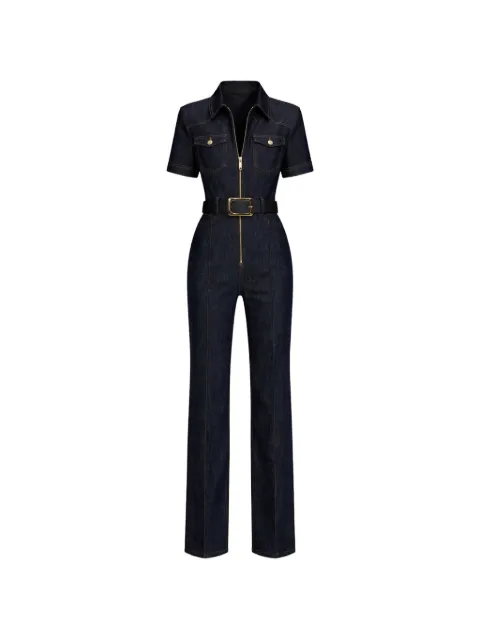 Self-Portrait belted jumpsuit