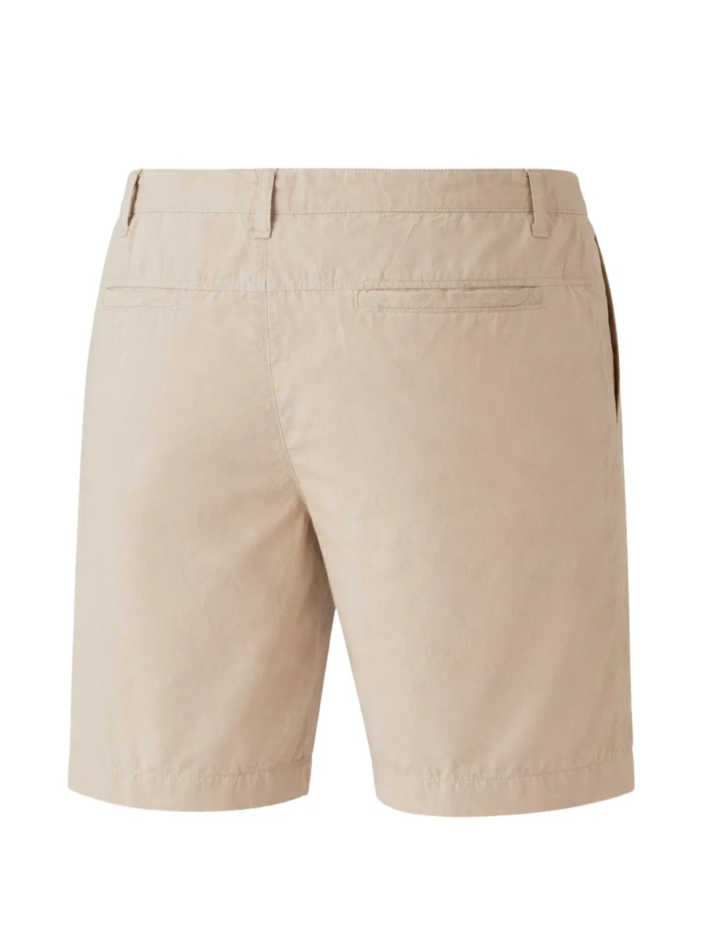 Emporio Armani Shorts met logopatch Beige