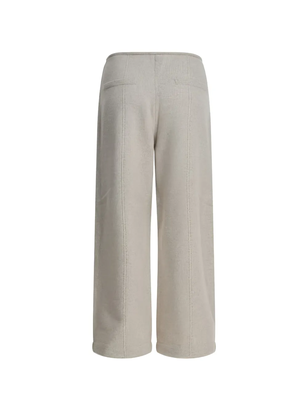 Emporio Armani Gebreide broek Wit