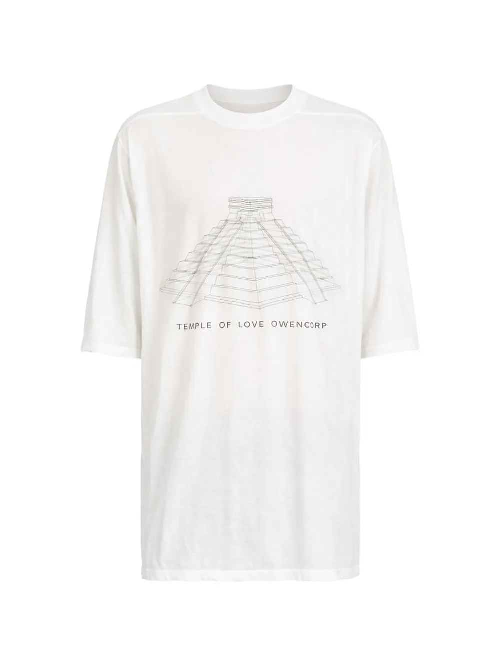 Rick Owens 반소매 티셔츠 | 화이트 | Image 1