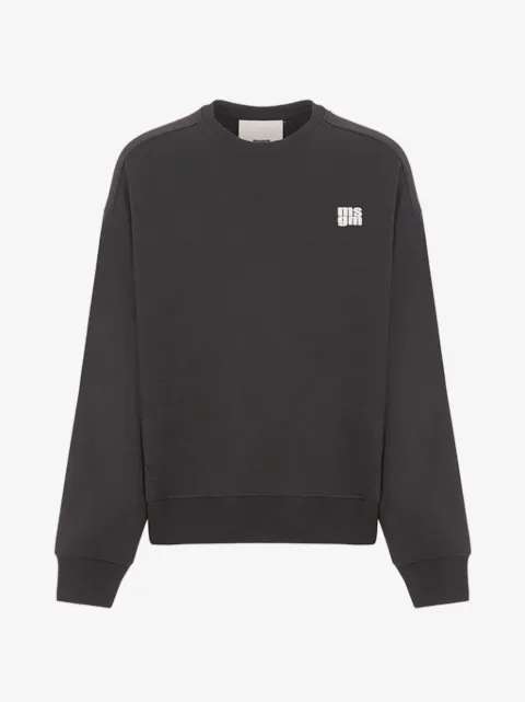 MSGM Kids logo-print sweatshirt