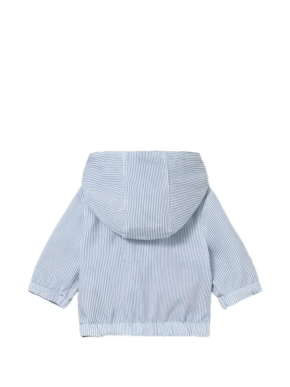  Mayoral Striped Hooded Jacket - Blue 
