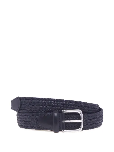 SERGIO GAVAZZENI braided bucle belt