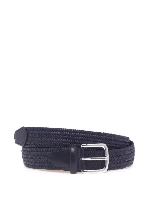 SERGIO GAVAZZENI braided bucle belt