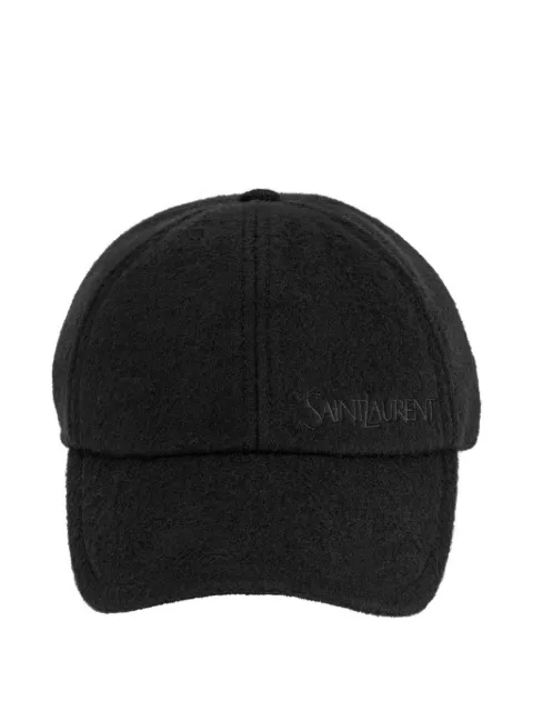 Saint Laurent logo baseball cap