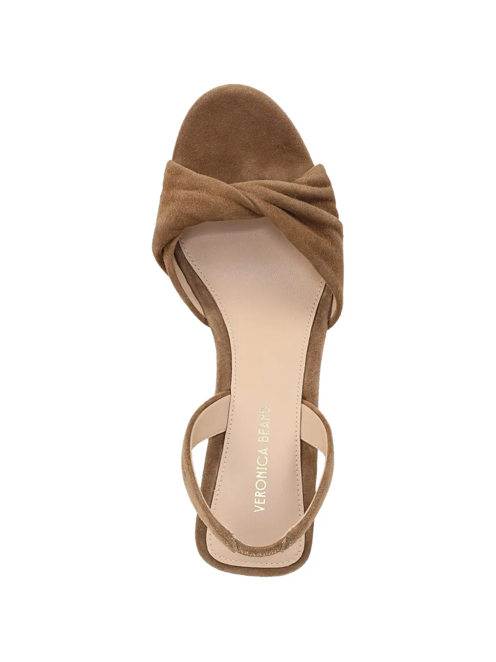 Veronica Beard Tullia gedraaide sandalen Bruin