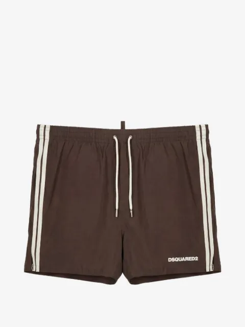 DSQUARED2 shorts de playa con logo