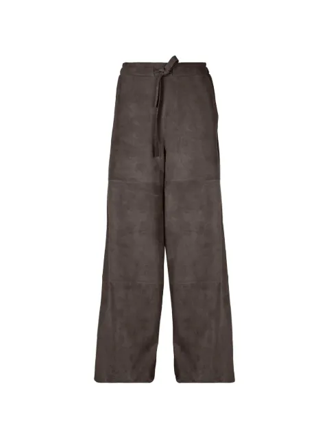 Desa 1972 pantalones palazzo con cintura lazada